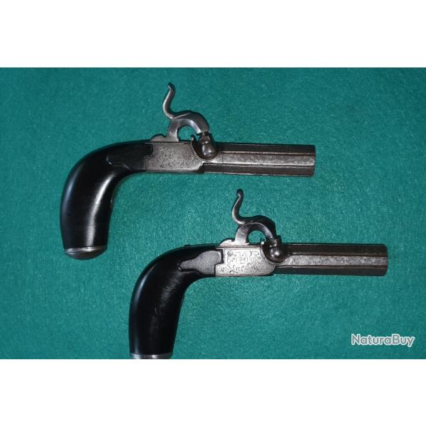 Paire de pistolets