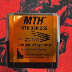 Cutting Edge Bullets MTH 338 252 (x50)