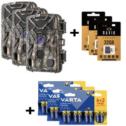 "NOUVEAUT&Eacute; 2026" Lot de 3 PACKS Pi&egrave;ge photographique RAVIK RAV 100