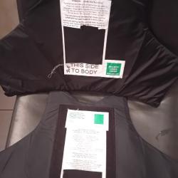 Ench&egrave;re lot de 2 plaques balistiques contre les armes de poings et les lames AEGIS 45X31