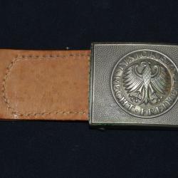 PLAQUE DE CEINTURON ALLEMANDE "EINIGKEIT - RECHT - FREIHEIT"