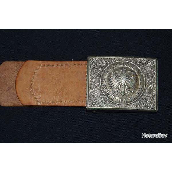 PLAQUE DE CEINTURON ALLEMANDE "EINIGKEIT - RECHT - FREIHEIT"