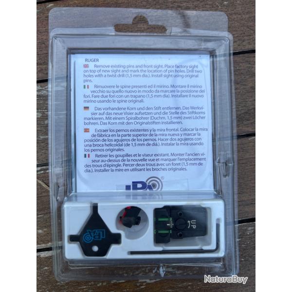 Hausse et guidon LPA Glock.