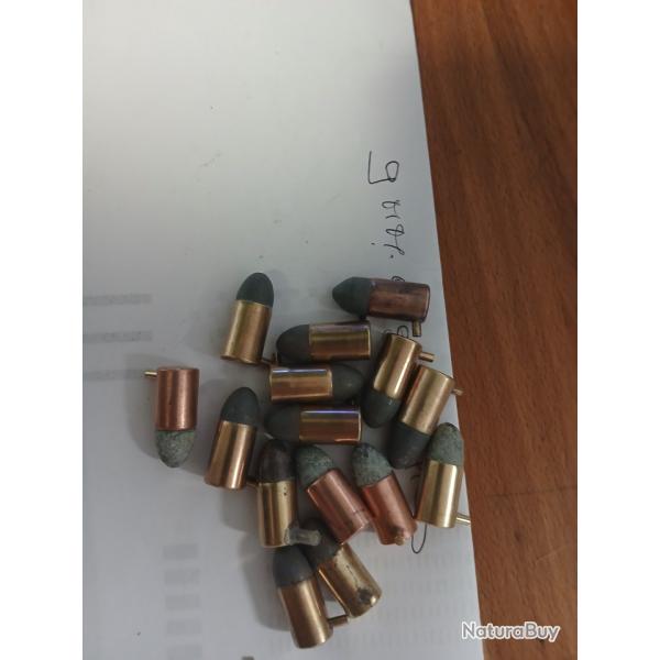 15 Cartouche � broche de 9mm