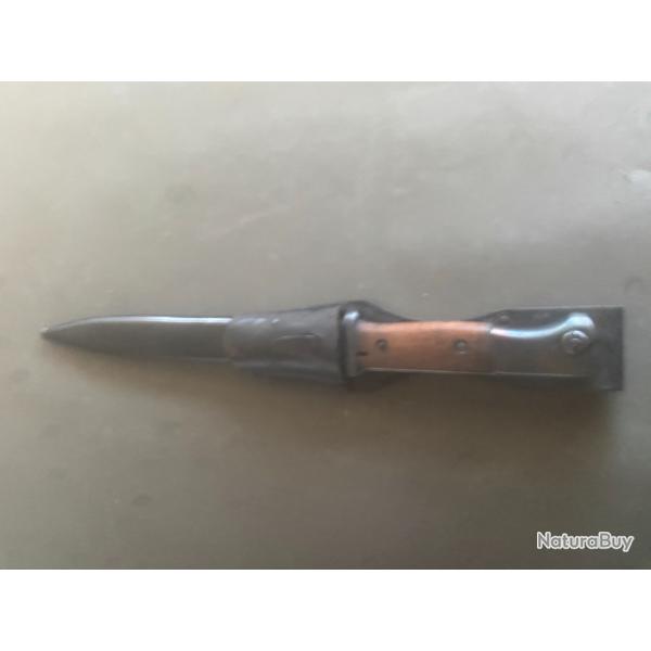 Ba�onette Mauser  W W 2 Tr�s bon �tat