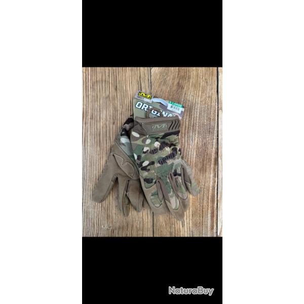 Gants Mechanix Wear Original Multicam - taille XL