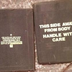 PLAQUE BALISTIQUE DE NIVEAU 3 EN 21.5 x 16.5 CM POUR GILETS PARE BALLES