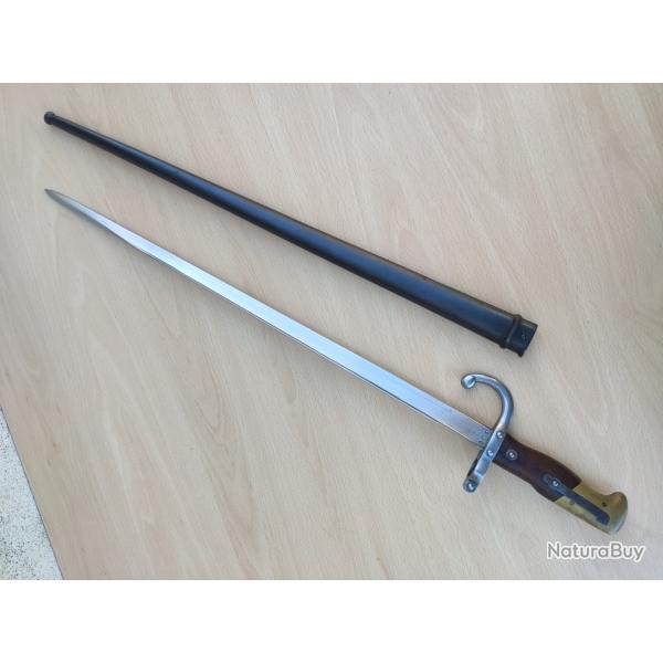 �p�e baionnette mod�le 1874 pour fusil Gras n1