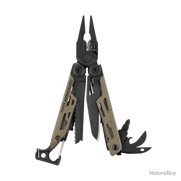 PINCE SIGNAL COYOTE - LEATHERMAN NEUF U COYOTE