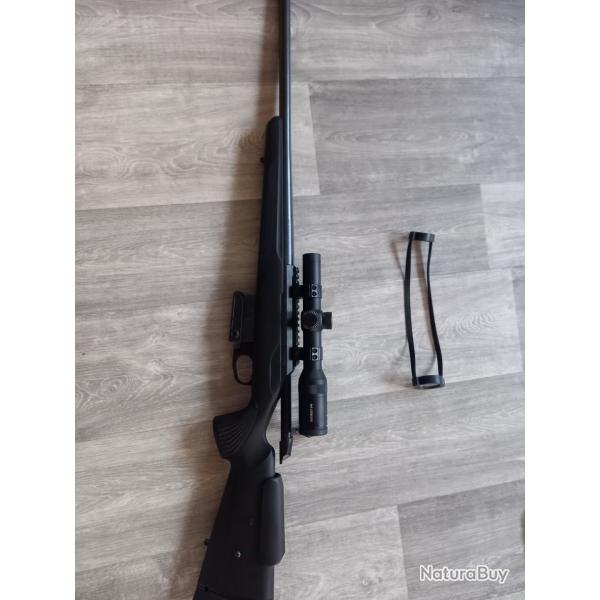 Carabine Tikka T3X CTR Compact Tactical Rifle .308 + optique URIKAN Predator 1-6 x 24