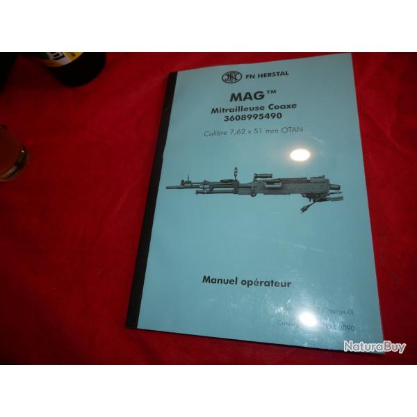 Doc technique de mitrailleuse FN MAG 58 Coaxiale