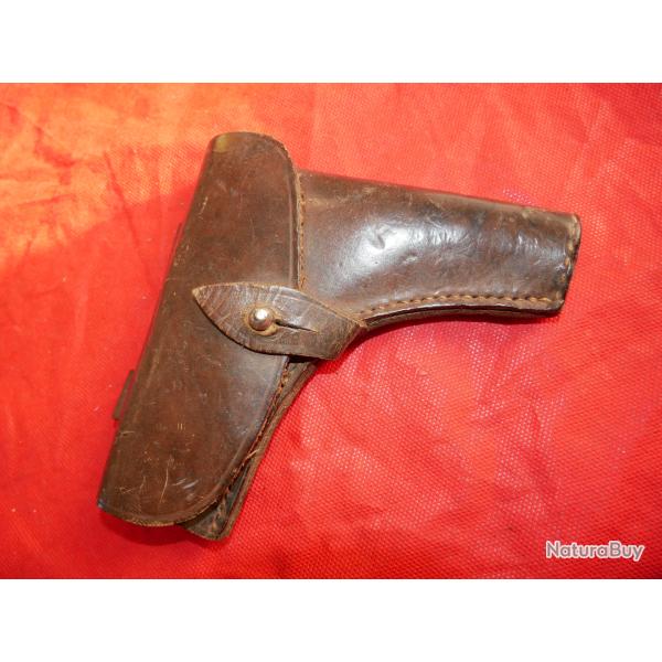 Etui Cuir de Niveau de pointage d artillerie CARPENTIER mortier mod�le 1916