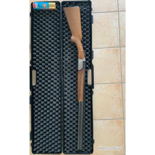 Fusil superpos� Bergeron St Etienne   calibre 12/70  �jecteur automatique �tat proche du neuf