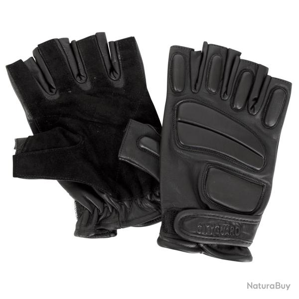 Mitaines d'intervention cuir M NOIR