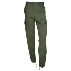 Pantalon treillis M64 satin CVC KAKI