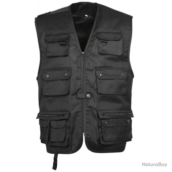 Gilet reporter NOIR