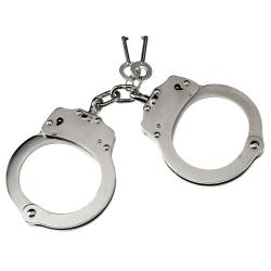 Menottes &agrave; chaines TOE professionnelles NICKEL