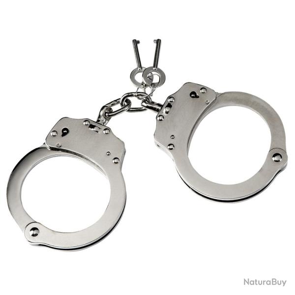 Menottes � chaines TOE professionnelles NICKEL