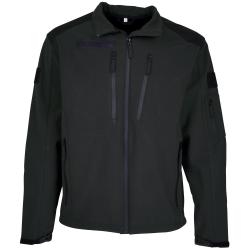 Blouson softshell S&eacute;curit&eacute; NOIR
