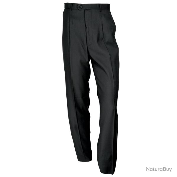 Pantalon � pinces 52 NOIR