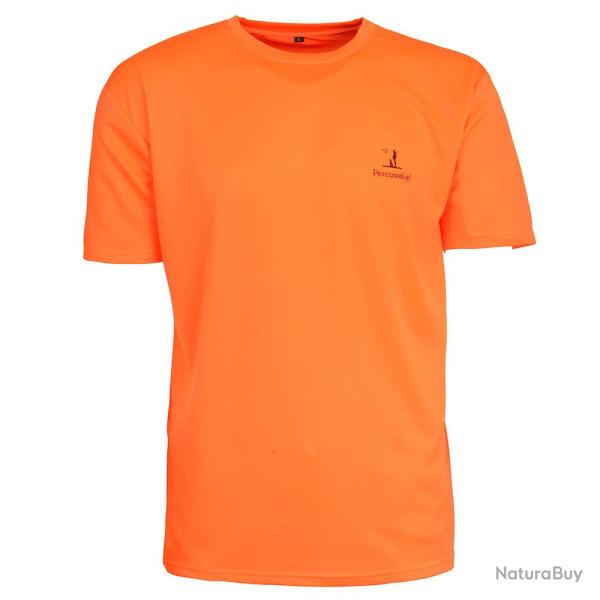 Tee shirt chasse orange fluo ORAN