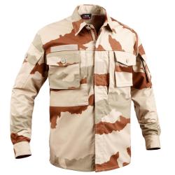 Chemise de combat militaire cam d&eacute;sert S CAMOUFLA