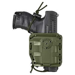 Holster ambidextre Bungy 8BL arme de poing VERT