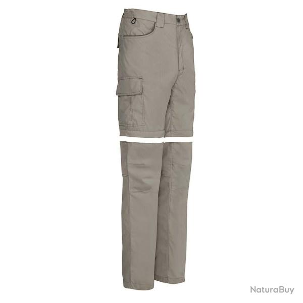 PANTALON TRANSFORMABLE TREKKING BEIG