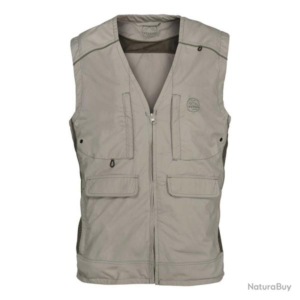 GILET TREKKING 2 M BEIG