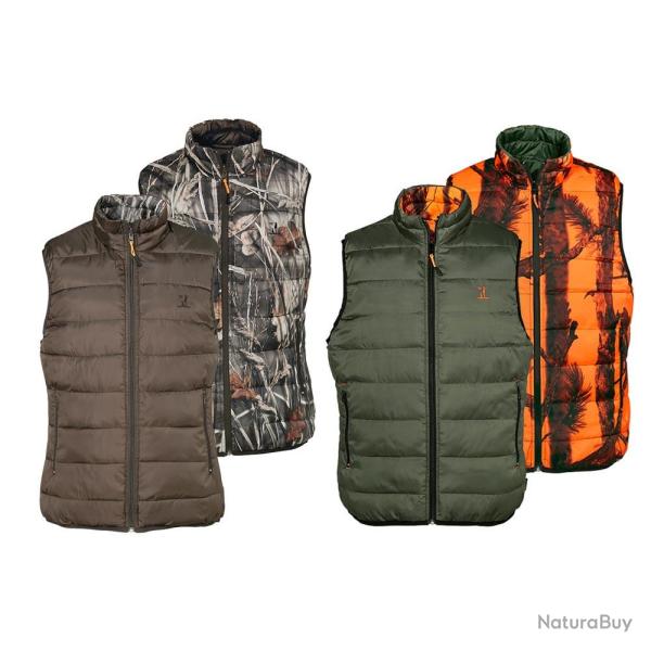 GILET CHASSE WARM REVERSIBLE WETM