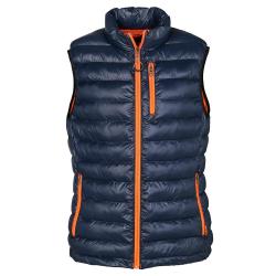 GILET MATELASSE TREKKING BLEU