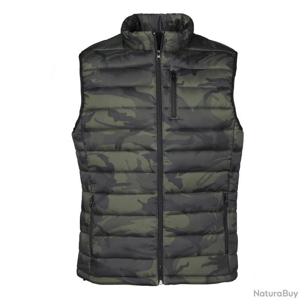 GILET MATELASSE CAMO TREK CAKA