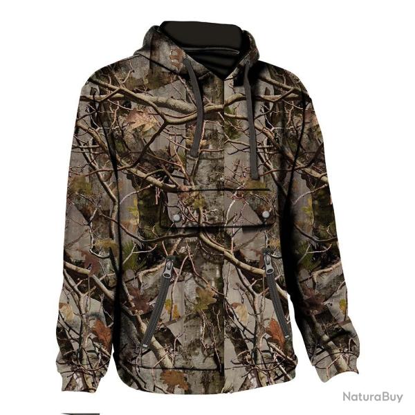 SWEATSHIRT A CAPUCHE 2XL FOEV