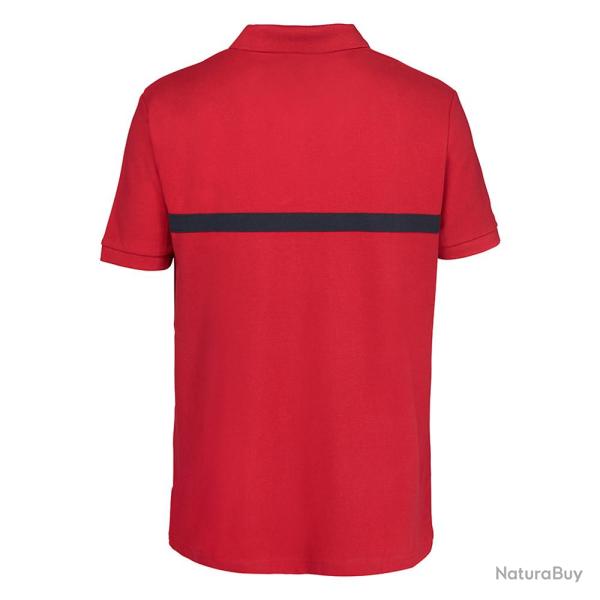 POLO SSIAP NEUTRE M ROUG
