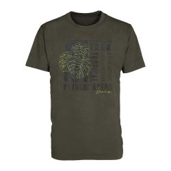 T SHIRT TROPICAL TREK KAKI