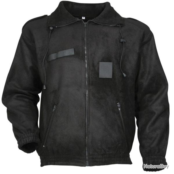 BLOUSON POLAIRE ARMY XL NOIR
