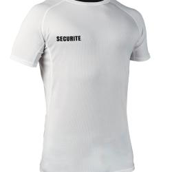 T-shirt respirant Challenger SECURITE blanc L BLANC