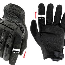 Gants T S 0.5 mm M Pact noir NOIR