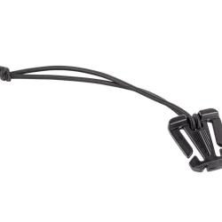 Elastique de maintien avec fixation pour passant M.O.L.L.E. NOIR