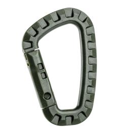 Mousqueton asym&eacute;trique VERT