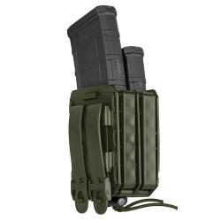 Porte-chargeur double Bungy 8BL pour M4/AR15 VERT