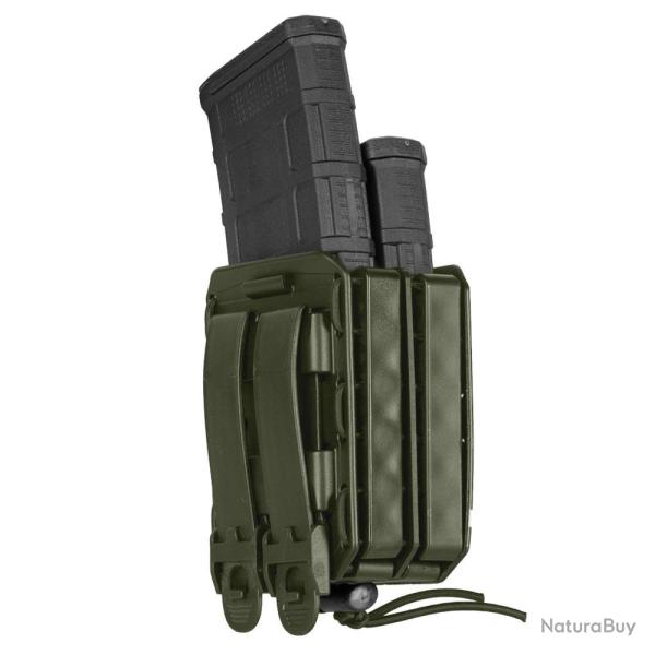 Porte-chargeur double Bungy 8BL pour M4/AR15 VERT