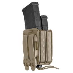 Porte-chargeur double Bungy 8BL pour M4/AR15 TAN