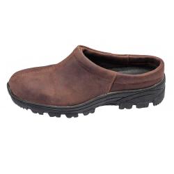 SABOT CUIR TRONCAIS MARO