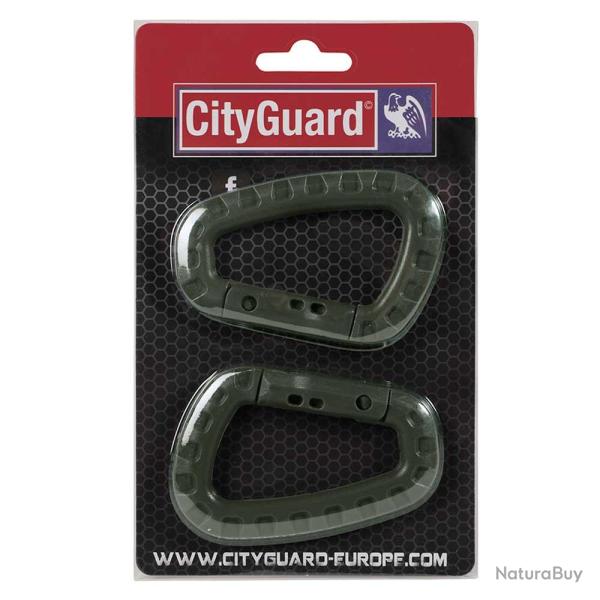 MOUSQUETON PLASTIQUE KAKI TU