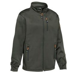 SWEATSHIRT ZIPPE M KAKI