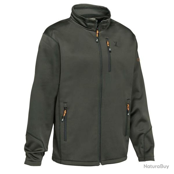 SWEATSHIRT ZIPPE M KAKI