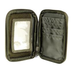 Portefeuille + Etiquette Transall KAKI