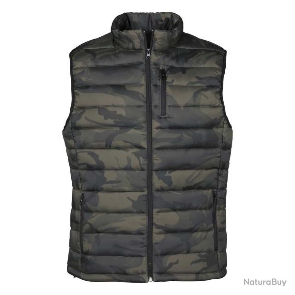 GILET MATELASSE CAMO TREK ENFANT 12A CAKA