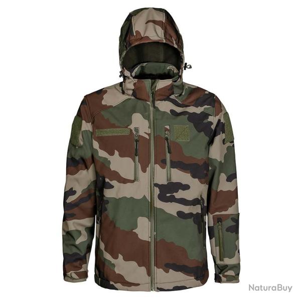 BLOUSON SOFTSHELL CAMO CE